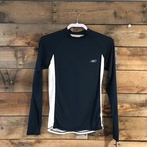 NWT Reebok Men/'s 1//4 Zip Performance Sport T-Shirt Long Sleeve Pullover L//XL